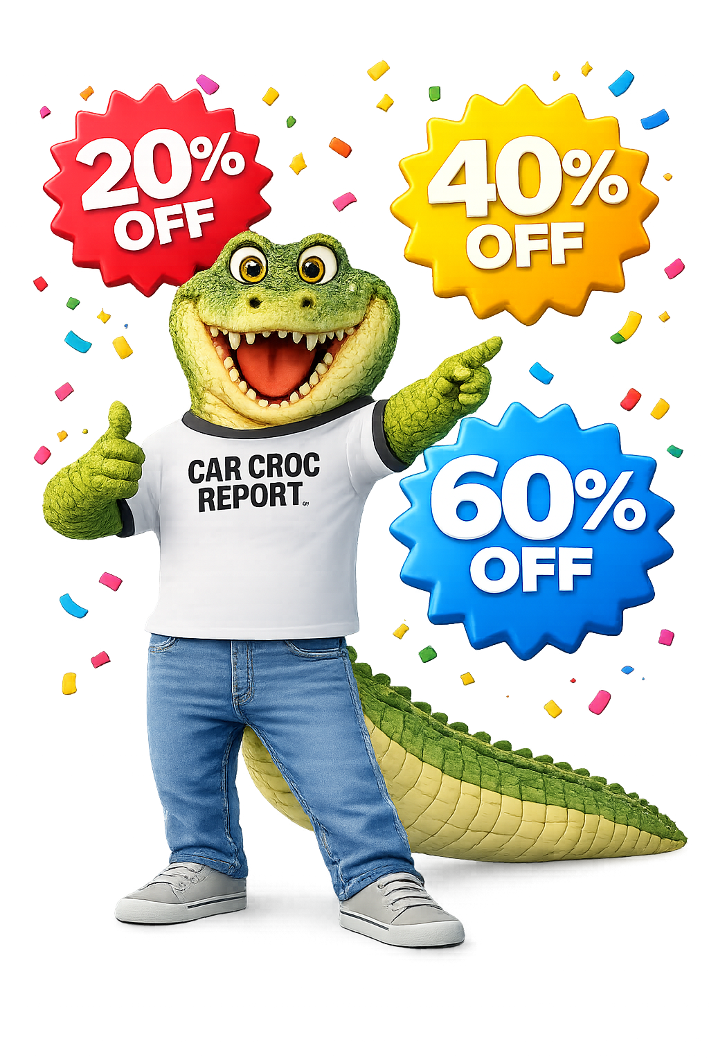 CarCroc auto car reports CarFax Windows Stickers AutoCheck